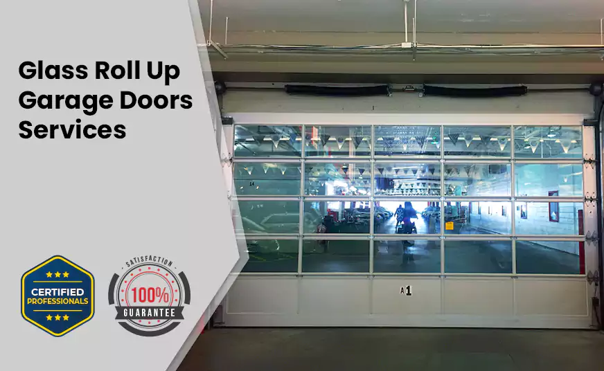 Glass Roll Up Garage Door in Paradise, NV